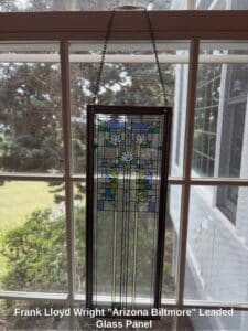 Frank-Lloyd-Wright-Arizona-Biltmore-Leaded-Glass-Panel
