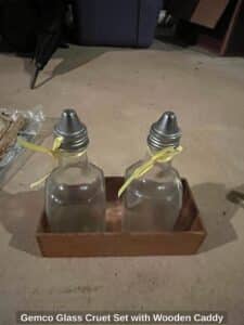 Gemco-Glass-Cruet-Set-with-Wooden-Caddy