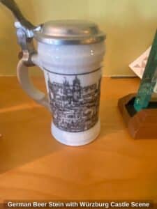 German-Beer-Stein-with-Wrzburg-Castle-Scene-third-image