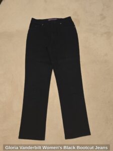 Gloria-Vanderbilt-Womens-Black-Bootcut-Jeans