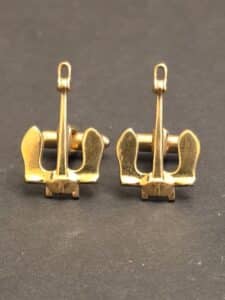 Gold-Anchor-Cufflinks