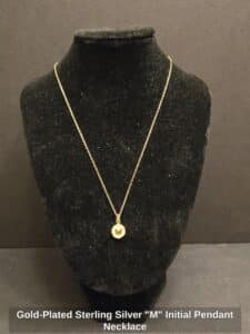 Gold-Plated-Sterling-Silver-M-Initial-Pendant-Necklace