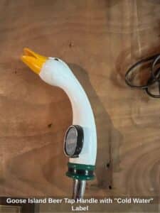 Goose-Island-Beer-Tap-Handle-with-Cold-Water-Label