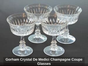 Gorham-Crystal-De-Medici-Champagne-Coupe-Glasses