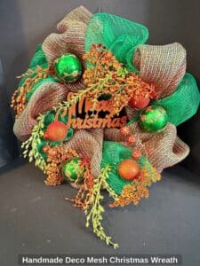 Handmade-Deco-Mesh-Christmas-Wreath