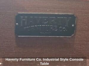 Haverty-Furniture-Co.-Industrial-Style-Console-Table-third-image