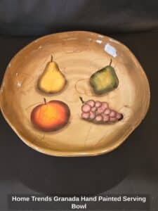 Home-Trends-Granada-Hand-Painted-Serving-Bowl