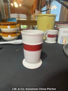 J.M.-Co.-Ironstone-China-Pitcher