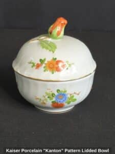 Kaiser-Porcelain-Kanton-Pattern-Lidded-Bowl