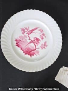 Kaiser-W.Germany-Bird-Pattern-Plate