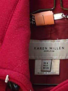 Karen-Millen-Double-Breasted-Wool-Blend-Coat-third-image