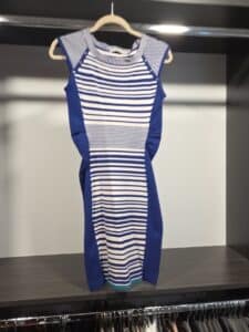 Karen-Millen-Striped-Knit-Bodycon-Dress-with-Stud-Detail