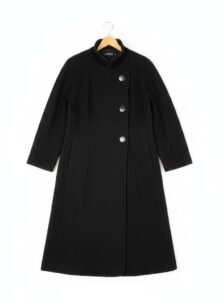 Kasper-Wool-Black-A-Line-Coat-Copy