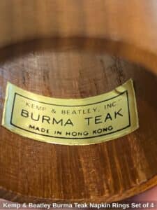 Kemp-Beatley-Burma-Teak-Napkin-Rings-Set-of-second-image