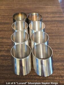 Lot-of-Lurand-Silverplate-Napkin-Rings