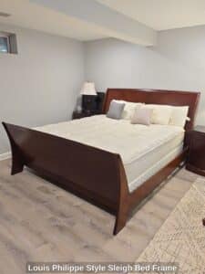 Louis-Philippe-Style-Sleigh-Bed-Frame