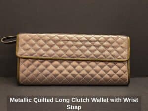 Metallic-Quilted-Long-Clutch-Wallet-with-Wrist-Strap