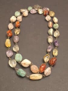 Multi-Gemstone-Wire-Wrapped-Necklace
