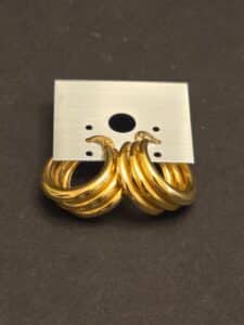 NOAERRE-k-Yellow-Gold-Hoop-Earrings
