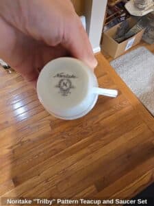 Noritake-Trilby-Pattern-Teacup-and-Saucer-Set-second-image