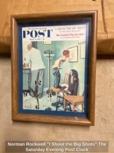 Norman-Rockwell-I-Shoot-the-Big-Shots-The-Saturday-Evening-Post-Clock