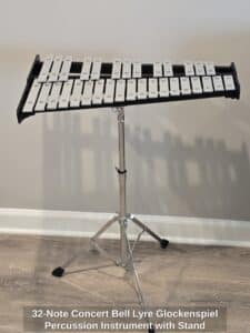 Note-Concert-Bell-Lyre-Glockenspiel-Percussion-Instrument-with-Stand