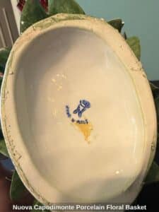 Nuova-Capodimonte-Porcelain-Floral-Basket-second-image