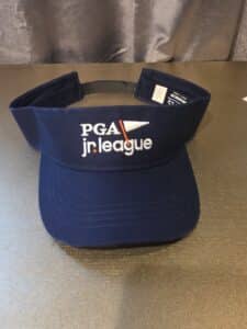 PGA-Jr.-League-Navy-Blue-Adjustable-Golf-Visor