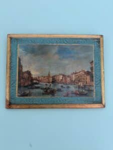Pair-of-Venetian-Canal-Scene-Prints-in-Ornate-Frames-attributed-to-Francesco-Guardi-school-second-image
