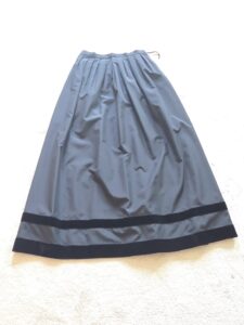 Partique-New-York-Black-Velvet-Trimmed-Full-Skirt-second-image-Copy