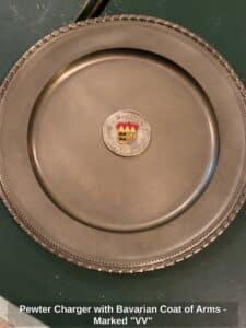 Pewter-Charger-with-Bavarian-Coat-of-Arms-Marked-VV
