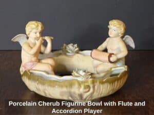 Porcelain-Cherub-Figurine-Bowl-with-Flute-and-Accordion-Player