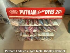 Putnam-Fadeless-Dyes-Metal-Display-Cabinet