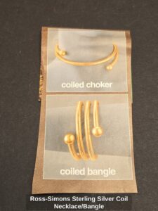 Ross-Simons-Sterling-Silver-Coil-Necklace-or-Bangle-second-image