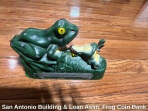 San-Antonio-Building-Loan-Assn.-Frog-Coin-Bank