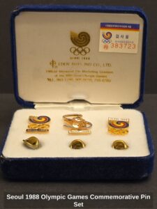 Seoul-Olympic-Games-Commemorative-Pin-Set