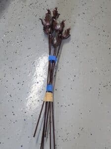 Set-of-Fleur-de-lis-Garden-Torches