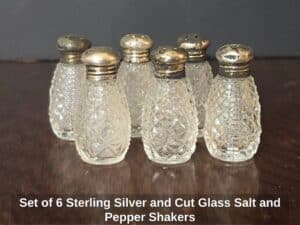 Set-of-Sterling-Silver-and-Cut-Glass-Salt-and-Pepper-Shakers