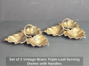 Set-of-Vintage-Brass-Triple-Leaf-Serving-Dishes-with-Handles