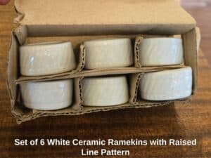Set-of-White-Ceramic-Ramekins-with-Raised-Line-Pattern