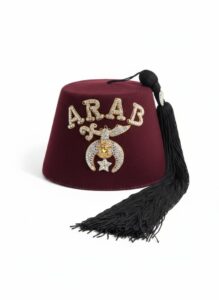 Shriners-Fez-Hat-with-Case-and-Scimitar-Brooch-Copy