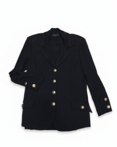 St.-John-Basics-Black-Knit-Blazer-with-Gold-Tone-Buttons-Copy