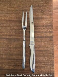 Stainless-Steel-Carving-Fork-and-Knife-Set