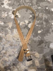 Tan-Leather-Belt-with-Square-Perforations