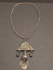 Tuareg-Silver-Pendant-Necklace