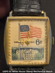 USPS-c-White-House-Stamp-Mechanical-Watch