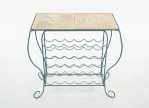 Vichon-Mediterranean-Wines-Tile-Top-Wine-Rack-Table