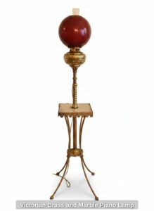 Victorian-Brass-and-Marble-Piano-Lamp
