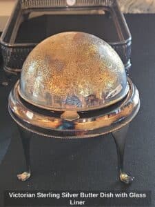Victorian-Sterling-Silver-Butter-Dish-with-Glass-Liner