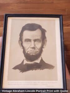 Vintage-Abraham-Lincoln-Portrait-Print-with-Quote